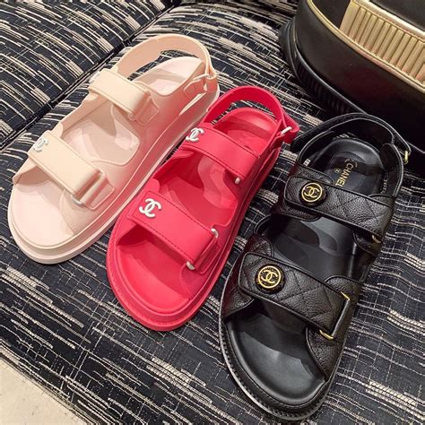 sandale chanel femme 2020|Chanel dad sandals 2020 price.